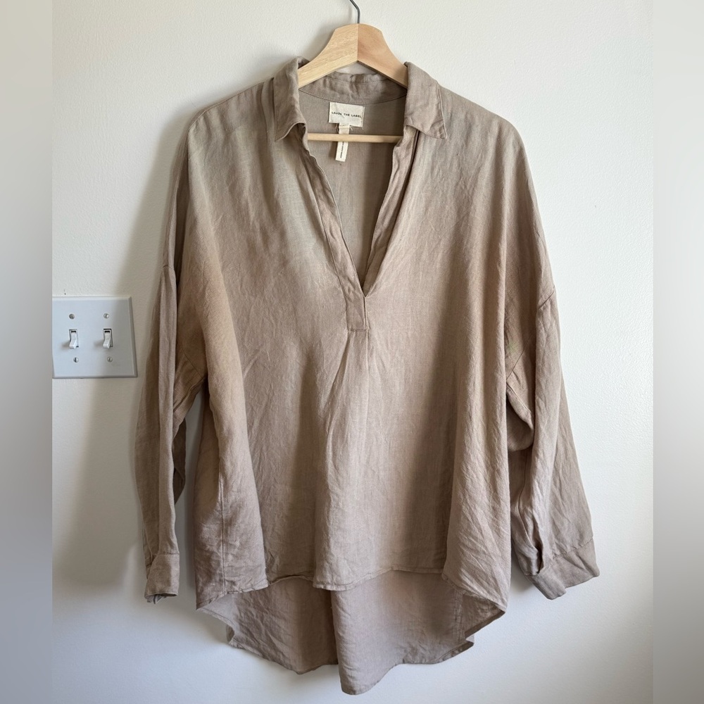 Laude the Label linen tunic shirt